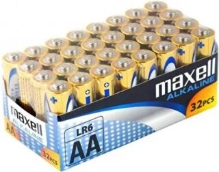 Maxell Alkaline LR6 AA Shrink 32'li Kalem Pil kullananlar yorumlar